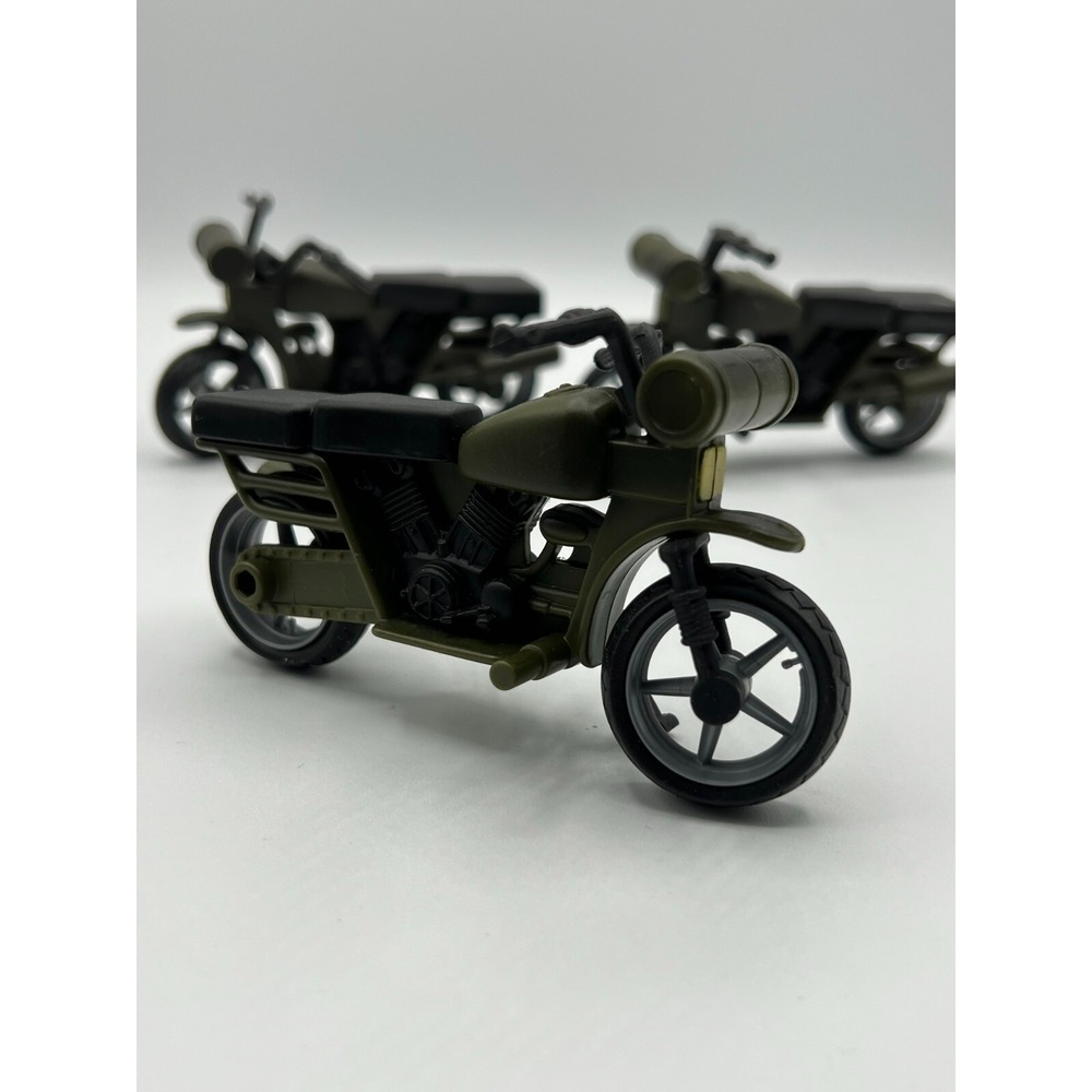 Power Team Elite World Peacekeepers Motorbike x 3 1:18 3.75 Scale GI Joe - H-5 - Picture 3 of 9